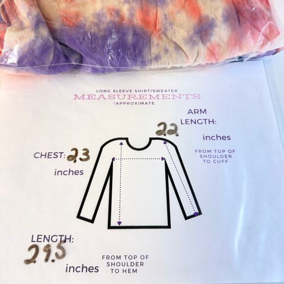 LOGO By Lori Goldstein Womens India Button Shirt Watercolor Mixed Fabric Orange - Picture 9 of 9